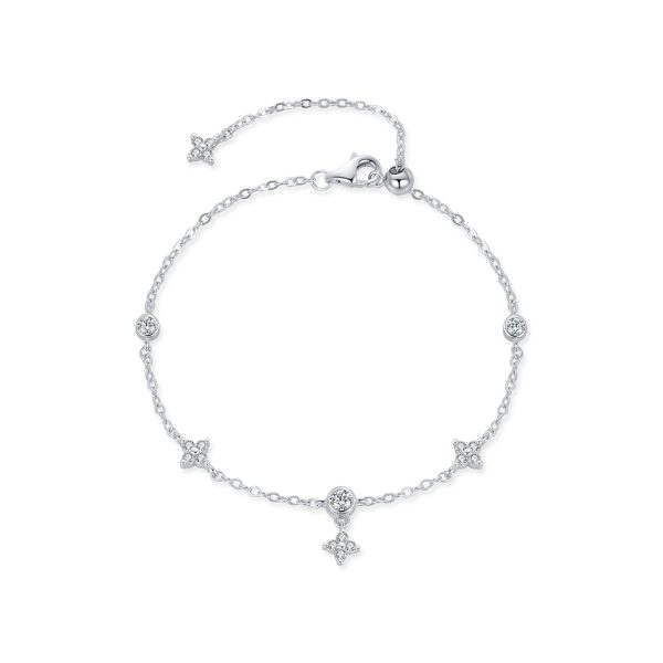 S925 Silver Mori Sweet Delicate Lucky Bracelet For Women