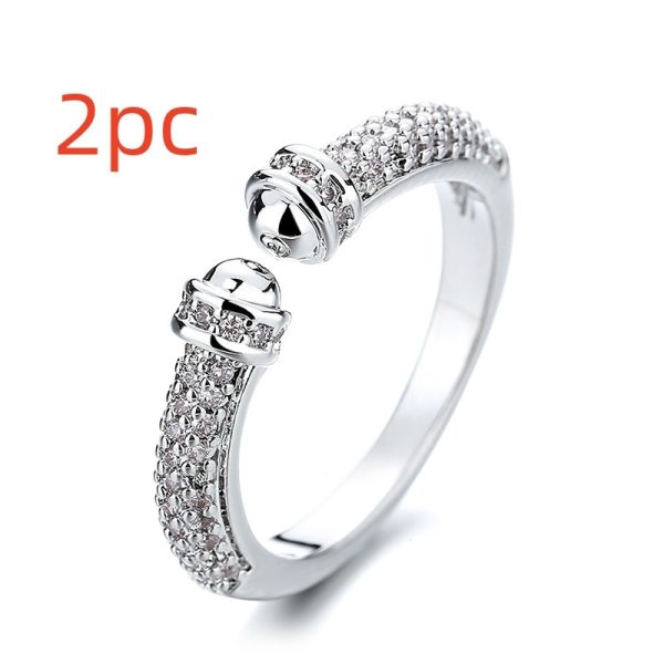 Personality Stylish Opening Special-interest Design Cold Style Temperament Ring
