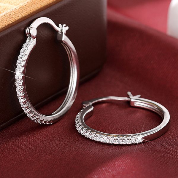 Big Circle Earrings Fashion Graceful Earring