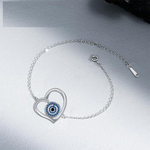 Its Devil's Eye Series Bracelet Women's Retro Design Blue Eye Shape