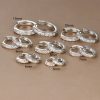 European And American Diamond Circle Ear Studs Personality Fashion