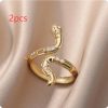 Cross-border Personality Of Snake-shaped Open Ring