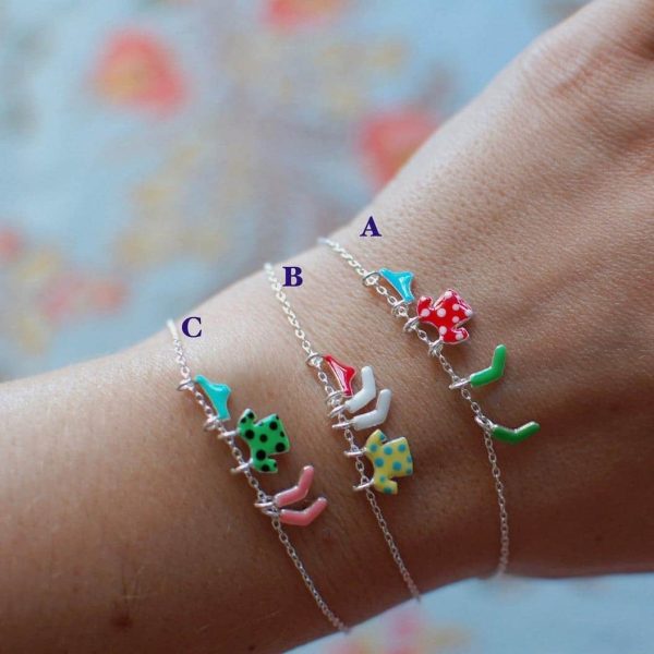 Drop Oil Color Clothes Socks Fashion Necklace Bracelet
