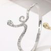 Retro Distressed Simulated Snakes Bracelet Punk Snake Bracelet