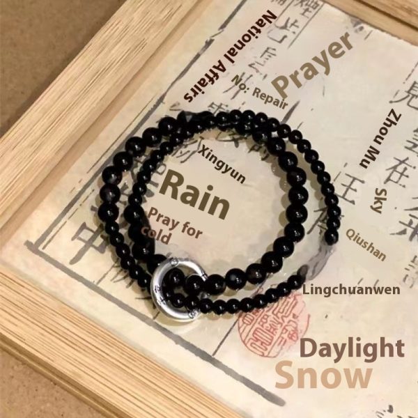 New Natural Stone Bracelet Couples Bracelet Tide