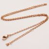 Fashion Personality Stainless Steel Necklace Cross Chain