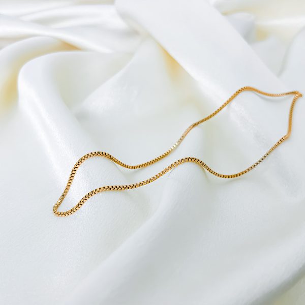 Trendy Box Simple All-matching Necklace Lock