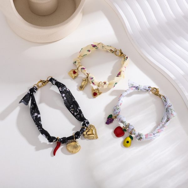 Braided Bracelet Women, Retro Style Temperament Bracelet Light Luxury Niche High-end Hand Ornament