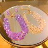 Female Vintage Double Row Crystal Bracelet