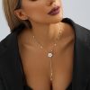 83e9baf4-f539-4e7a-a17e-929de21dfd4b.jpg Resin All-match Flowers Asymmetric Tassel Pendant Necklace