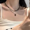 Summer High-end Design Niche Pendant Collarbone Chain