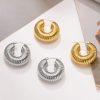 Big Circle Earrings Fashion Street Jewelry In Europe And America