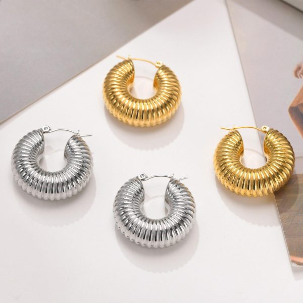 Big Circle Earrings Fashion Street Jewelry In Europe And America