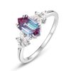 Women's Simple Cultivation Alexander Stone Ring