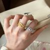 Old Money Ancient Style Three-dimensional Hollow Vine Cord For Braiding Ring