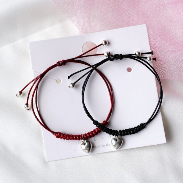 Love Magnetic Snap Love Oath Bracelet Pair