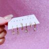 Natural Opal Ear Clip Ear Clip Six-piece Set