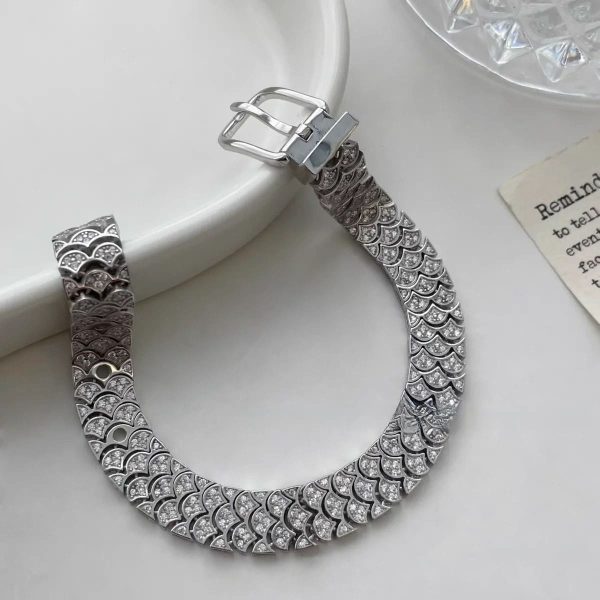 Watch Gang Drill Bracelet Ins Temperament Entry Lux Design High-grade Bracelet