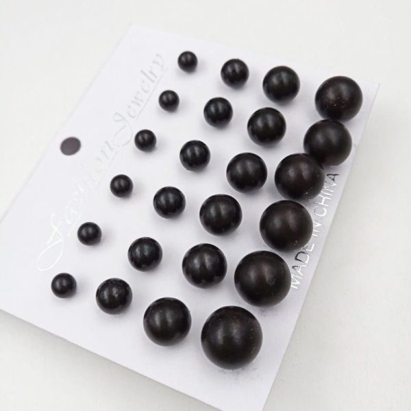 Women's Fashion Simple Pearl Earrings Set