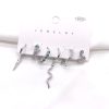 New High Grade Sense Snake-like Earring Set Punk Wind