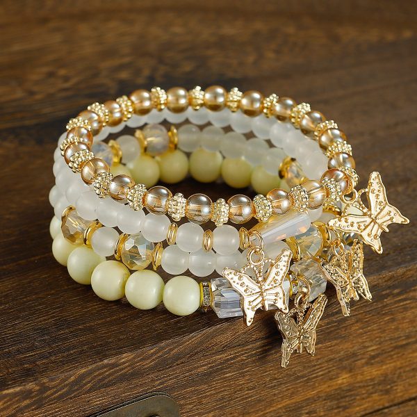 Women's Crystal Multi-layer Beaded Bracelet