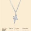Personality Style Lightning Necklace High Sense