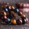 Hot Selling Fashion Jewelry Factory Wholesale Tiger Stone Round Beads