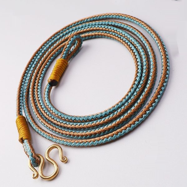 Color Simple High-end Tibetan Thangka Peace Buckle