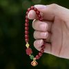 Raw Ore Emperor Sandstone Happy Eyebrow Bracelet For Women