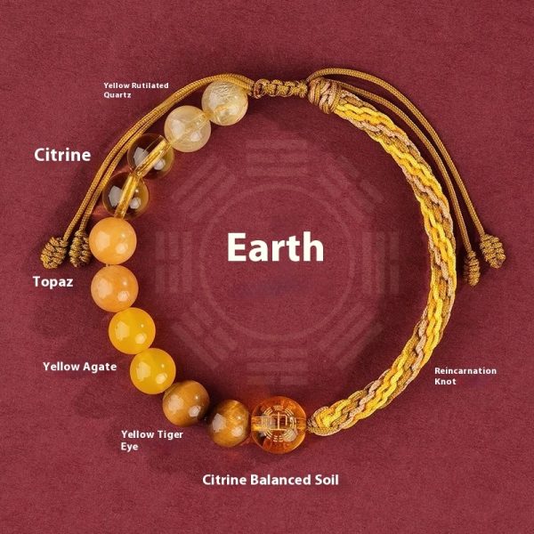 Five Elements Balance Bracelet Duobao Woven Hand Strap Happy To Use