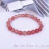 Orange Stone Beaded Yoga Bracelet