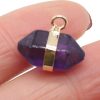 Natural Stone Pillar Pendant Jewelry Accessories