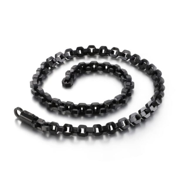 Creative Titanium Steel Unique Geometric Necklace