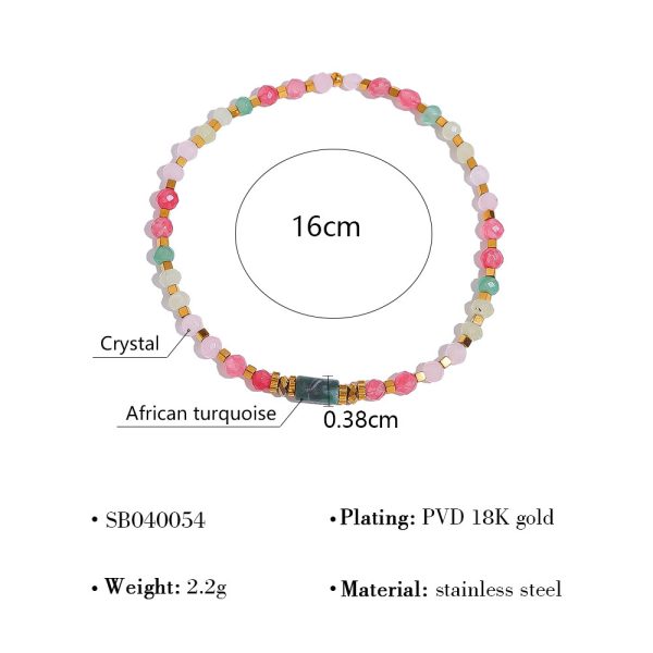European And American New Thread Ring Stitching Open-ended Bracelet