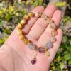 Golden Tigerite Yellow Tower Crystal Design Bracelet For Women