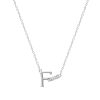 Women's 26-letter Necklace With Diamond Titanium Steel No Fading Clavicle Chain
