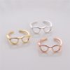 Women's Korean-style Personality Couple Half-open Adjustable Glasses Ring