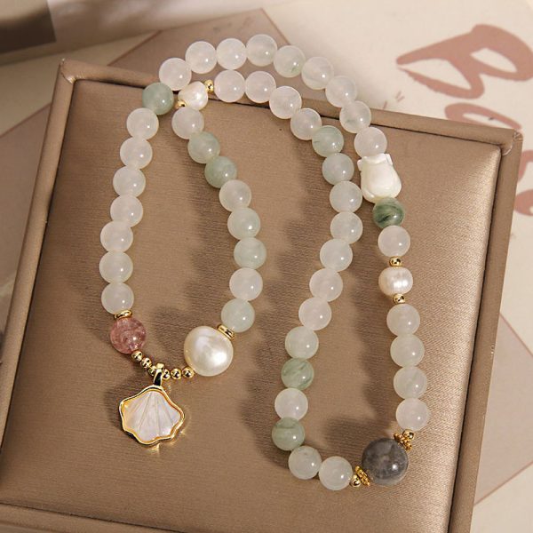 Tianshan Emerald Green Crystal Bracelet Artistic