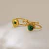 Fashion Natural Stone Turquoise Ring