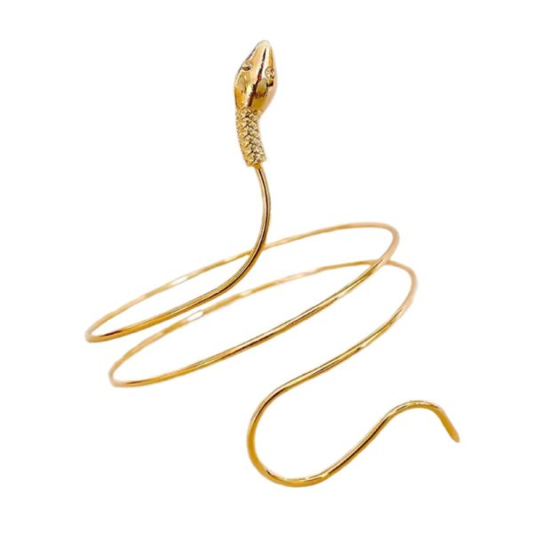 Retro Fashion Twisted Winding Alloy Animal Bracelet Armband