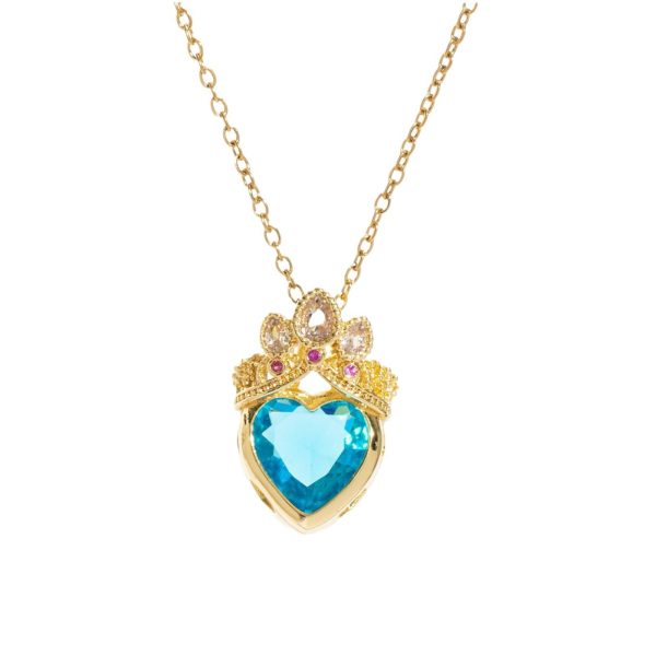 Sweet Colorful Love Romantic All-match Exquisite Niche Zircon Necklace