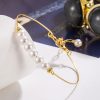 New Chinese Style Small Golden Beads Pearl Bracelet Premium Bracelet