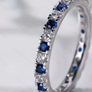 Row Zirconium Twin Index Finger Ring