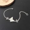 Artificial Miao Silver Ethnic Style Eardrop Frame Diy Bracelet Clover
