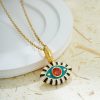 Colorful Crystals Pendant Necklace Clavicle Chain