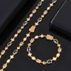 European And American 6mm Cross Drop Bracelet Men