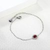 European And American Fashion Round Drop-shaped Stainless Steel Bracelet For Women