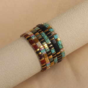 European And American Fashion Pull Beads Beaded Bracelet