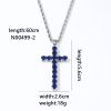 European And American Cross Necklace For Men Hip Hop Necklace