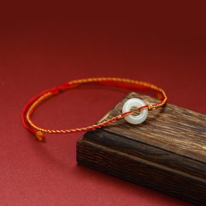 Red Rope Ankle Ring Birth Year Tiger Year Simple Braided Rope